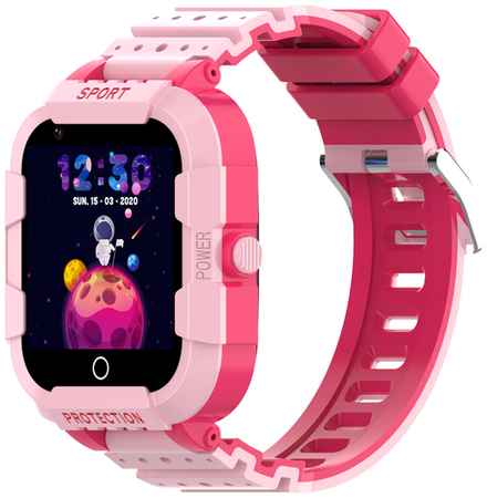 Часы Smart Baby Watch KT12S Wonlex розовые 19848970037933