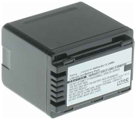 Аккумулятор iBatt iB-B1-F457 3400mAh для Panasonic VW-VBT190, VW-VBT380, VW-VBY100, VW-VBT380E-K 19848970315578