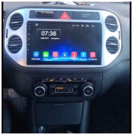 MEKEDE Автомагнитола для Volkswagen Tiguan 2006-2016 Android, 2-32 4G, Bluetooth, Wi-Fi, GPS, Эквалайзер, Мульти-руль 19848976762036