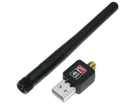 USB адаптер, adapter 802.11 WiFi с антенной
