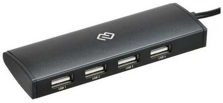 Разветвитель USB-C Digma HUB-4U2.0-UC-B 4порт. черный 19848981151856