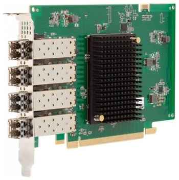 Сетевой адаптер Broadcom Emulex LPe35004-M2 Gen 7 (32GFC), 4-port, 32Gb/s, PCIe Gen3 x16, Upgradable to 64G 19848981190373
