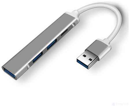 Хаб USB 1 x USB 3.0 + Type-C + 2 x USB 2.0 | ORIENT CU-324 19848981233051