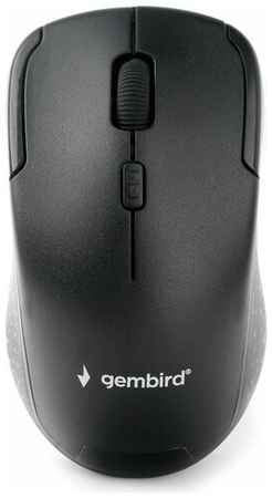 Мышь беспров. Gembird MUSW-405, 2.4ГГц, 3 кнопки + колесо кнопка,1600DPI черный 19848982500148