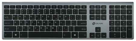 Клавиатуры OKLICK 890S slim серый USB 19848983209156