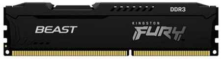 Kingston DRAM 4GB 1866MHz DDR3 CL10 DIMM FURY Beast Black KF318C10BB 4 19848983242123