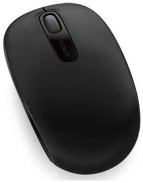 Мышь Microsoft Mobile Mouse 1850 черный оптическая (1000dpi) беспроводная USB для ноутбука (2but) 19848983280525