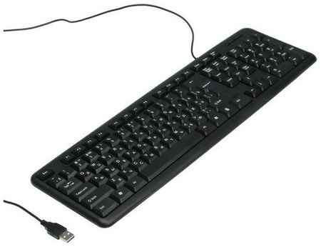 Defender Клавиатура Defender #1 HB-420 RU, проводная, мембранная, 107 клавиш, USB, 1.5 м, черная 19848983296464