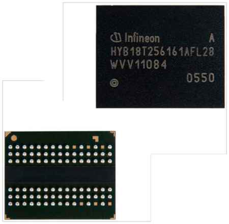Infineon Оперативная память - HYB18T5256161AFL28 19848983326133
