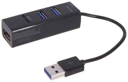 Хаб USB Palmexx 4в1 USB - 3xUSB 2.0+TF Black PX/HUB-3USB2.0-TF-BLK 19848983731755