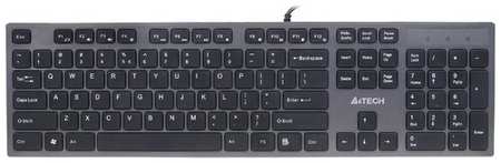 Клавиатура A4Tech KV-300H серый/черный USB slim 19848983753462