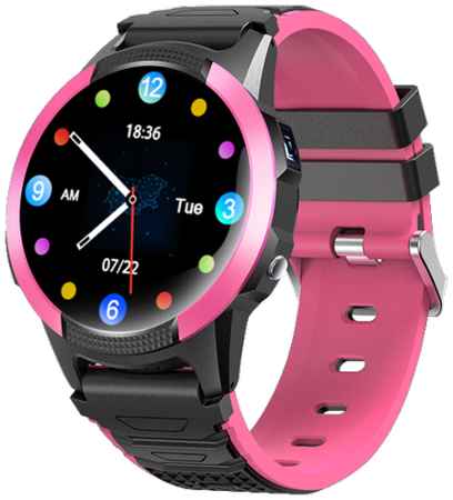 Wonlex Часы Smart Baby Watch FA56 4G c GPS и видеозвонком (Розовый) 19848986080113