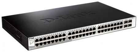 Коммутатор D-Link DGS-1210-52/F3A, 48 портов 10/100/1000 Base, 4 порта SFP, поддержка VLAN и IPv6 19848990139188