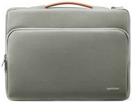 Сумка Tomtoc Defender Laptop Handbag A14 для ноутбуков 13″ серая 19848992116243