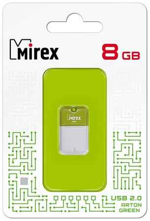 Флеш накопитель 8GB Mirex Arton, USB 2.0, {13600-FMUAGR08}