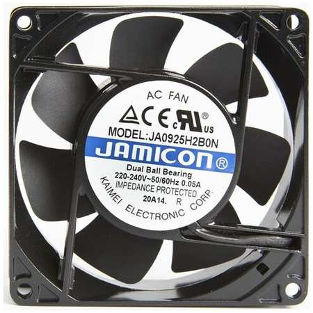Jamicon Вентилятор 92х92х25мм 220В JA0925H2BON-T AC (качения) 19848992606362
