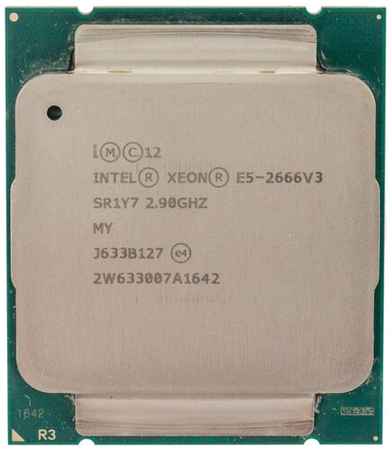 Процессор Intel Xeon E5-2666 v3 LGA2011-3, 10 x 2900 МГц, OEM 19848994544979