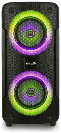 Eltronic Колонка Bluetooth MP3 FM караоке LED 20-19 DANCE BOX 300 с микрофоном 19848995367196