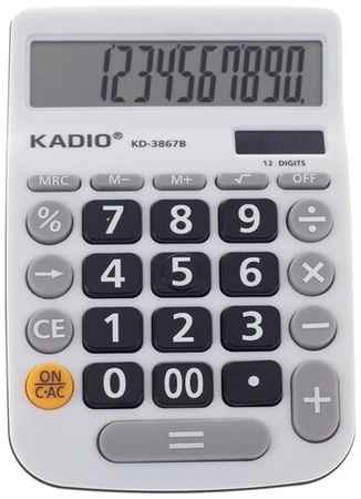 Magic Store Калькулятор настольный, 12 - разрядный, 3867B, двойное питание./В упаковке шт: 1