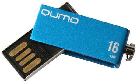 USB Flash накопитель QUMO 16Gb QUMO Fold Blue (QM16GUD-FLD-Blue) 19848998461066