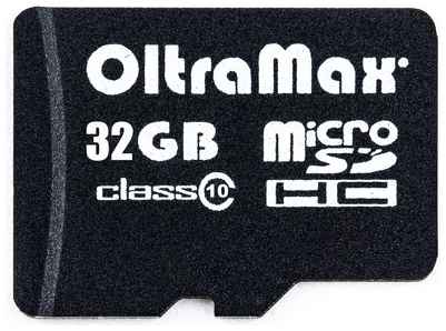 Карта памяти OltraMax microSDHC 32 ГБ Class 10, V10, A1, UHS-I U1, 1 шт., черный 1984976812