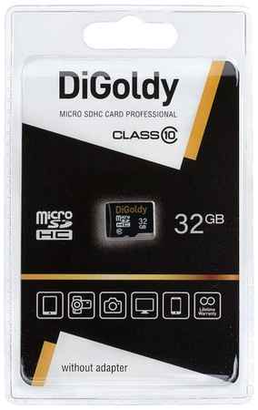 Карта памяти Digoldy microSDHC 4 ГБ Class 10, V10, A1, UHS-I U1, 1 шт., черный 1984983961