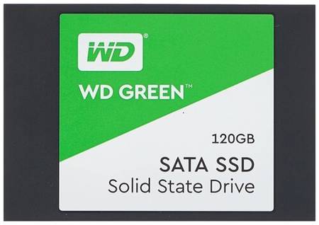 Твердотельный накопитель Western Digital WD SATA 120 ГБ SATA WDS120G2G0A