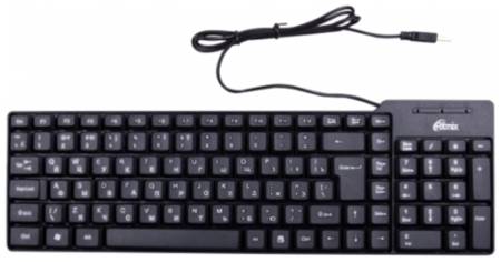 Клавиатура Ritmix RKB-100 Black USB black 198503200579