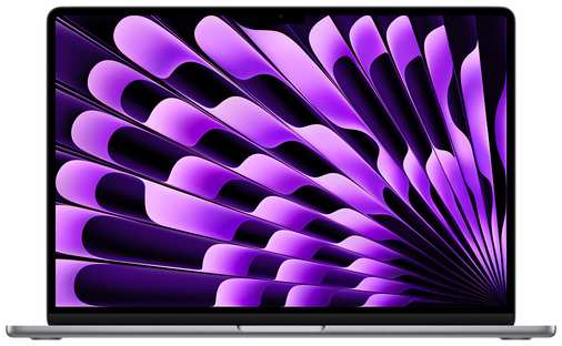 Mac Apple MacBook Air 15″ (M2, 8C CPU/10C GPU, 2023), 8 ГБ, 256 ГБ SSD, « космос»