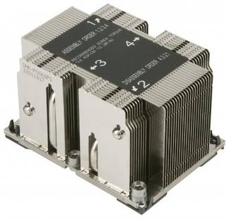 Радиатор для процессора Supermicro SNK-P0068PS, серебристый 19853009112
