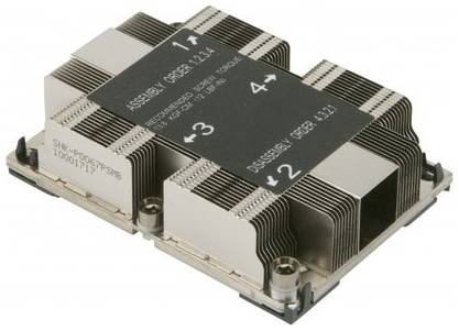 Радиатор для процессора Supermicro SNK-P0067PSMB, серебристый 19853095134