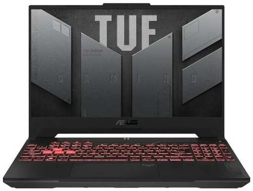 Игровой ноутбук Asus TUF Gaming FA507XI-HQ014, 15.6″, IPS, AMD Ryzen 9 7940HS, DDR5 16ГБ, SSD 512ГБ, NVIDIA GeForce RTX 4070 для ноутбуков 8ГБ, (90nr0ff5-m00200)