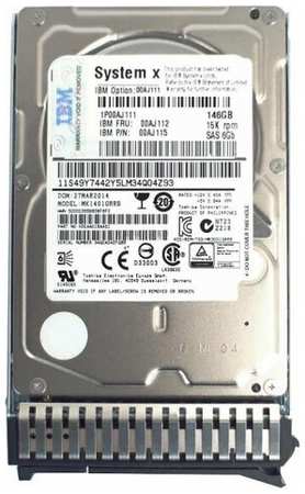 Жесткий диск Lenovo 00AJ115 146Gb 15000 SAS 2,5″ HDD 198565000445