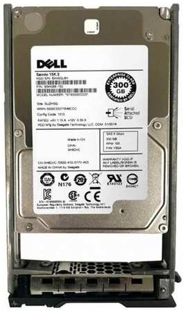 Жесткий диск Dell 9SW066-150 300Gb SAS 2,5″ HDD 198565011807