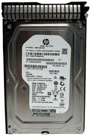 Жесткий диск HP WD5003ABYX-70CZLA0 500Gb SATAII 3,5″ HDD 198565011898
