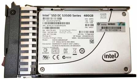 Жесткий диск HP 756666-B21 480Gb SATAIII 2,5″ SSD 198565017176