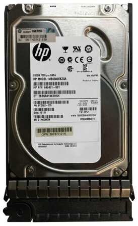 Жесткий диск HP 620649-001 500Gb SATAIII 3,5″ HDD