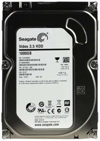 Жесткий диск Seagate 1CT162 1Tb 5900 SATA 3.5″ HDD 198565037523