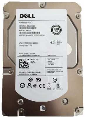 Seagate Жесткий диск Dell 9FL066-150 300Gb SAS 3,5″ HDD 198565051431