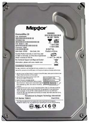 Жесткий диск Maxtor 9DN011-326 80Gb 7200 IDE 3.5″ HDD 198565057800