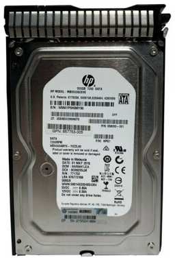 Жесткий диск HP 713844-B21 500Gb 7200 SATAII 3.5″ HDD 198565059021