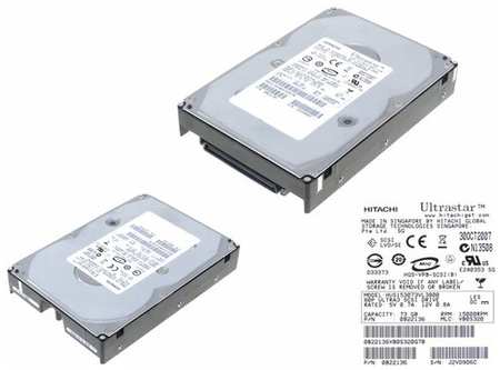 Жесткий диск Hitachi HUS153073VL3800 73Gb 15000 U320SCSI 3.5″ HDD