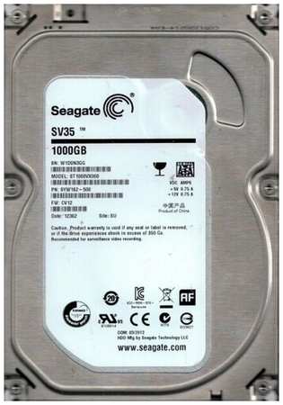 Жесткий диск Seagate 9YW162 1Tb SATAIII 3,5″ HDD 198565095175
