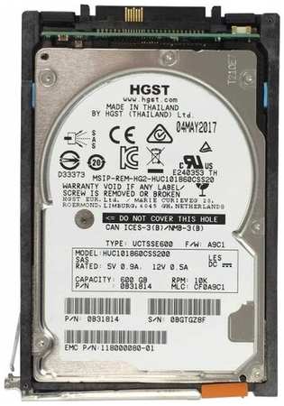 Жесткий диск EMC 118000080-01 600Gb 10520 SAS 2,5″ HDD 198565095641