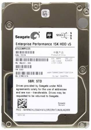 Жесткий диск Seagate 1MJ201 600Gb SAS 2,5″ HDD 198565100566