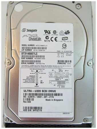 Жесткий диск Seagate 9V2006 146,8Gb U320SCSI 3.5″ HDD 198565102985