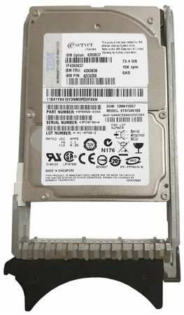 Жесткий диск IBM 43X0839 73,4Gb 15000 SAS 2,5″ HDD 198565114730