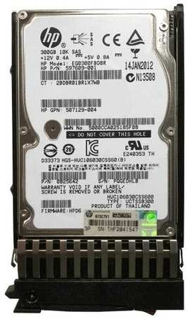 Жесткий диск HP EG0300FBDBR 300Gb SAS 2,5″ HDD