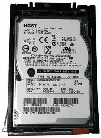 Жесткий диск EMC V3-2S10-900E 900Gb SAS 2,5″ HDD