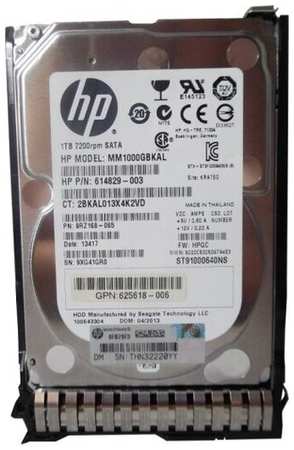 Жесткий диск HP 625618-006 1000GB 7200 SATAIII 2,5″ HDD 198565137100